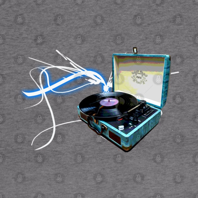 Record Player by By Diane Maclaine